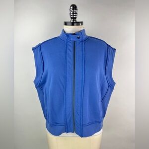 💚 2946. Terry Oversized Zip Up Vest